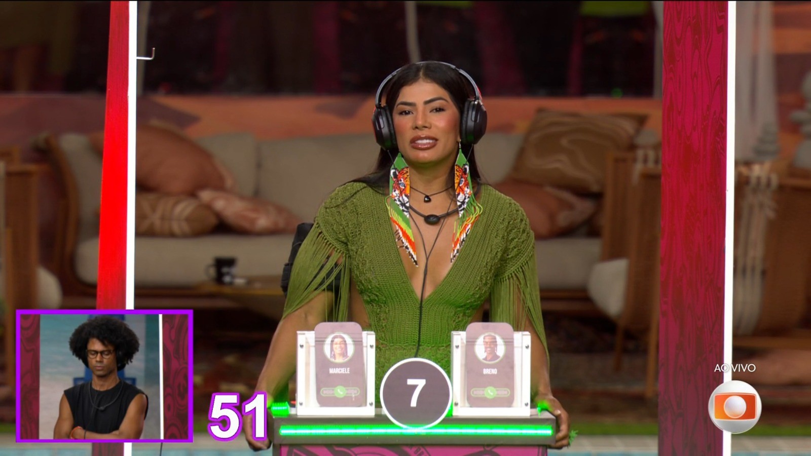 Marciele aponta Breno como maior traidor da casa do BBB 26 no Sincerão Linha Direta