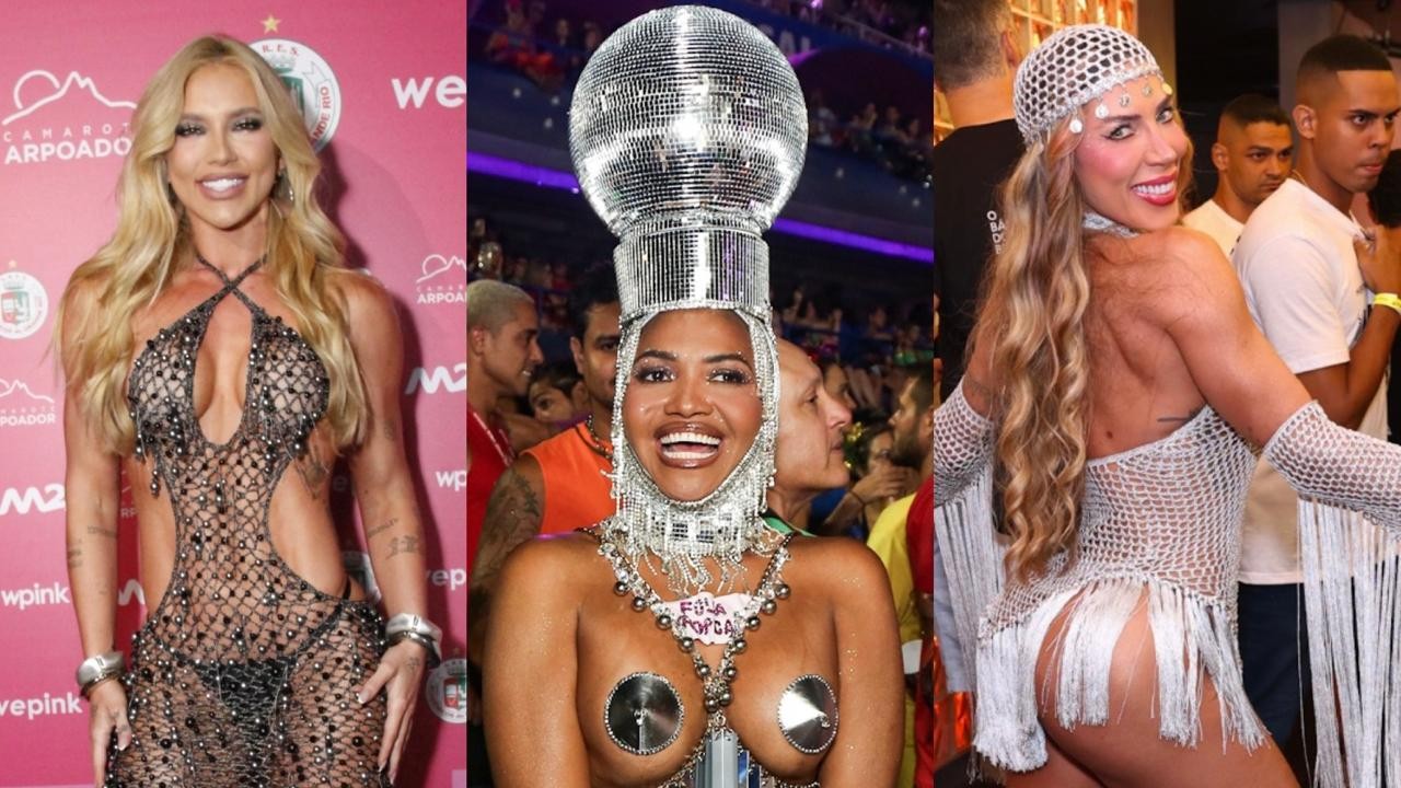 Tapa-mamilo, bumbum à mostra, transparência; veja quem ousou no Desfile das Campeãs