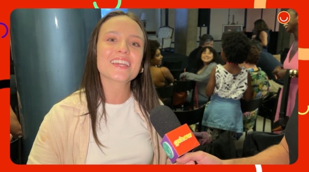Larissa Manoela no workshop de Êta Mundo Melhor!, nos Estúdios Globo — Foto: gshow