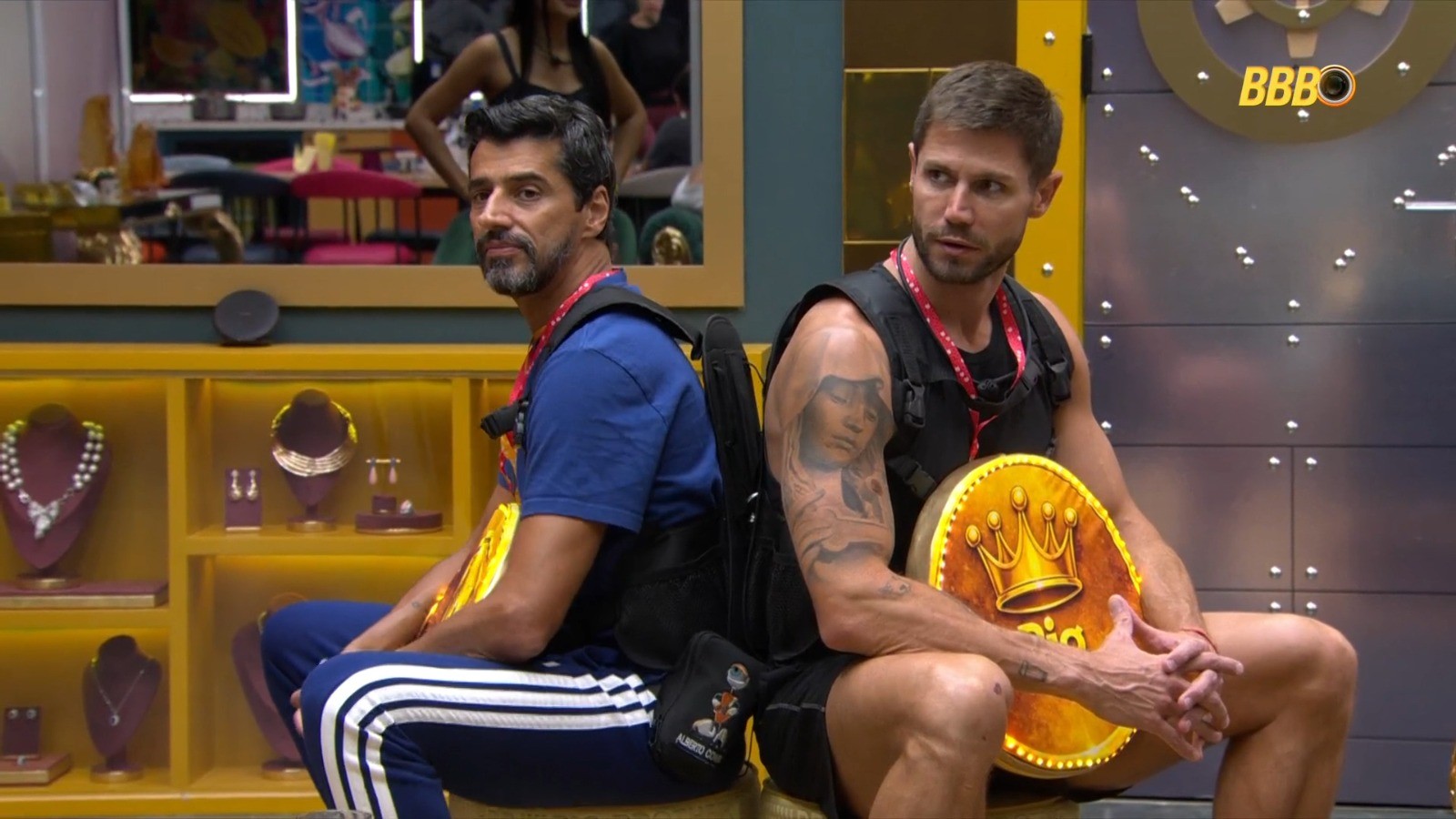 Alberto Cowboy e Jonas Sulzbach cumprem Castigo do Monstro do BBB 26 pela primeira vez