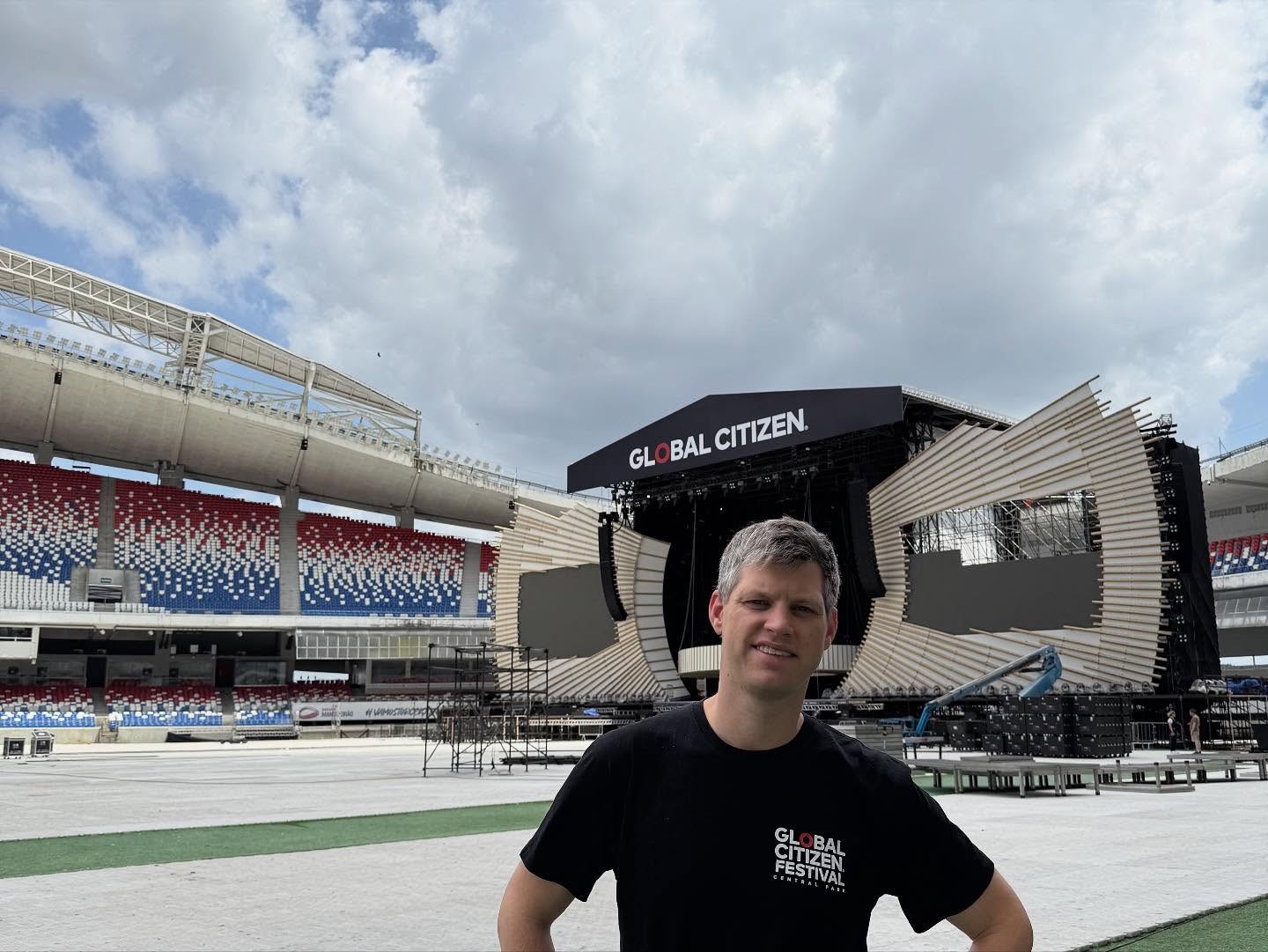 Palco do Global Citizen em Belém tem primeiras imagens divulgadas; confira