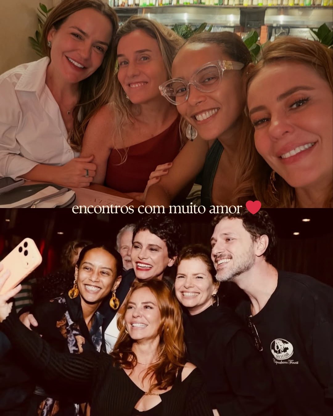Taís Araujo faz remember de março e celebra: 'Encontros com muito amor'