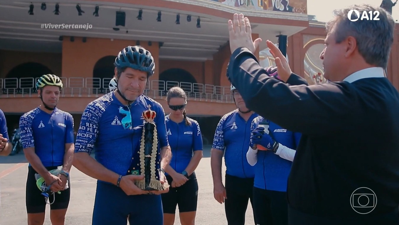 Daniel lembra romaria de 300 quilômetros de bicicleta até Aparecida: 'Reencontro com minha fé'
