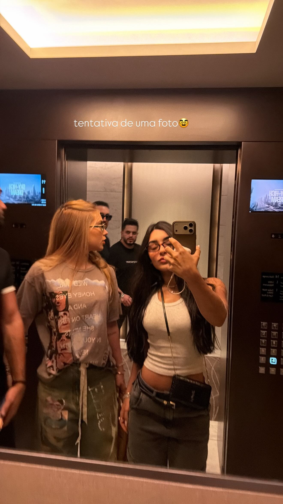Virginia e Duda Freire em Dubai — Foto: Reprodução/Instagram