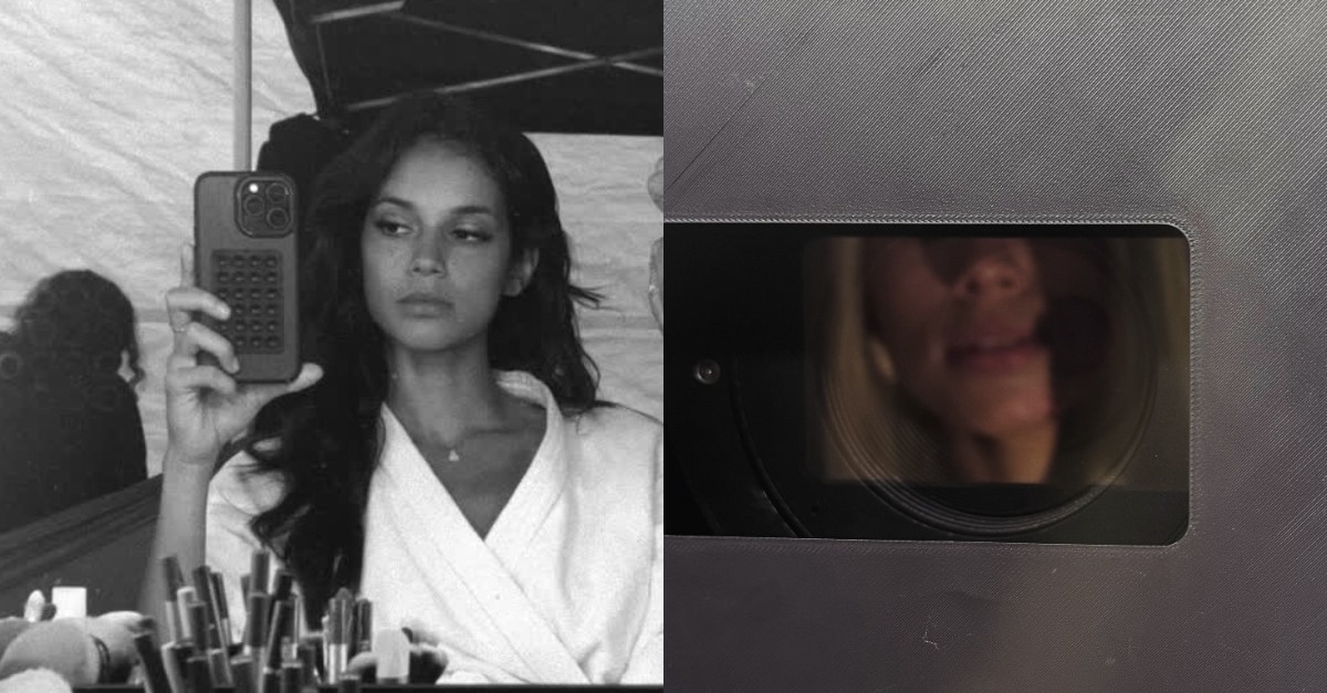 Ex-BBB Alane Dias surge loira em bastidores de primeiro filme