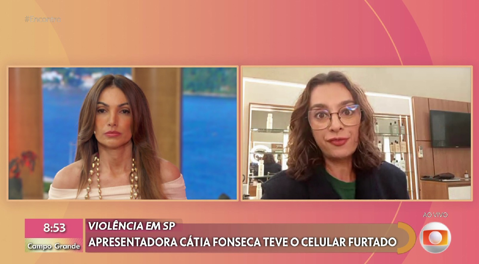 Vítima de furto, Cátia Fonseca conta como percebeu crime em padaria