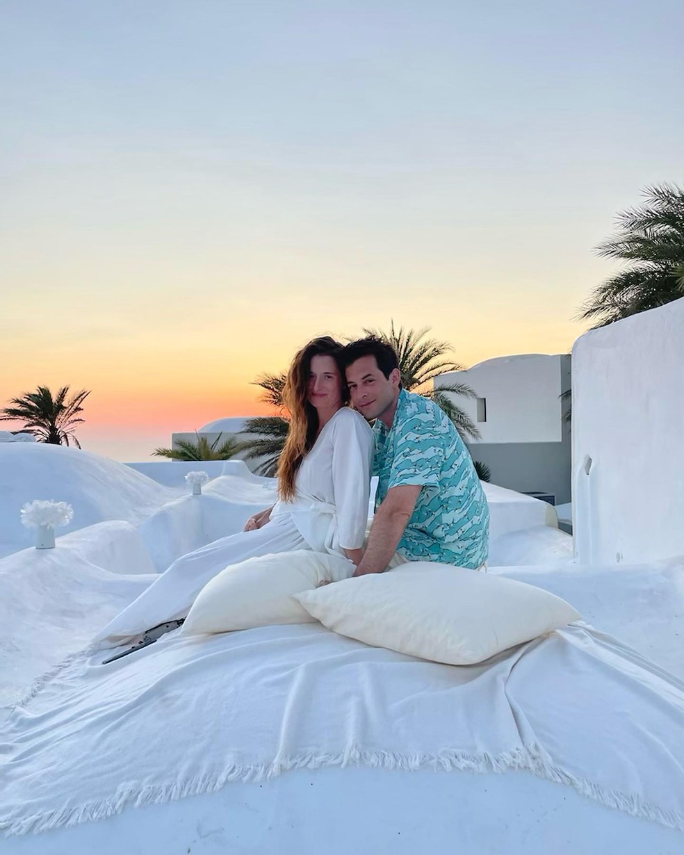 Grace Grummer e Mark Ronson — Foto: Reprodução/Instagram