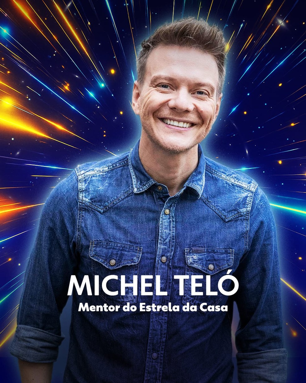 Michel Teló será mentor do Estrela da Casa — Foto: Globo