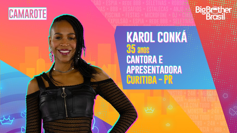 Karol Conká é participante do BBB21; conheça! | Gshow