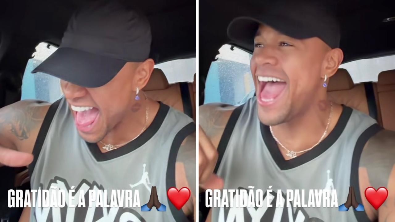 Léo Santana solta gritos de alegria com gravidez de Lore Improta: 'Papai GG duas vezes'