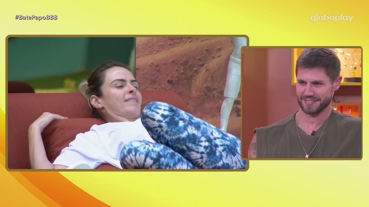 Jonas Sulzbach comenta possível affair com Ana Paula Renault e assiste aos vídeos de flertes