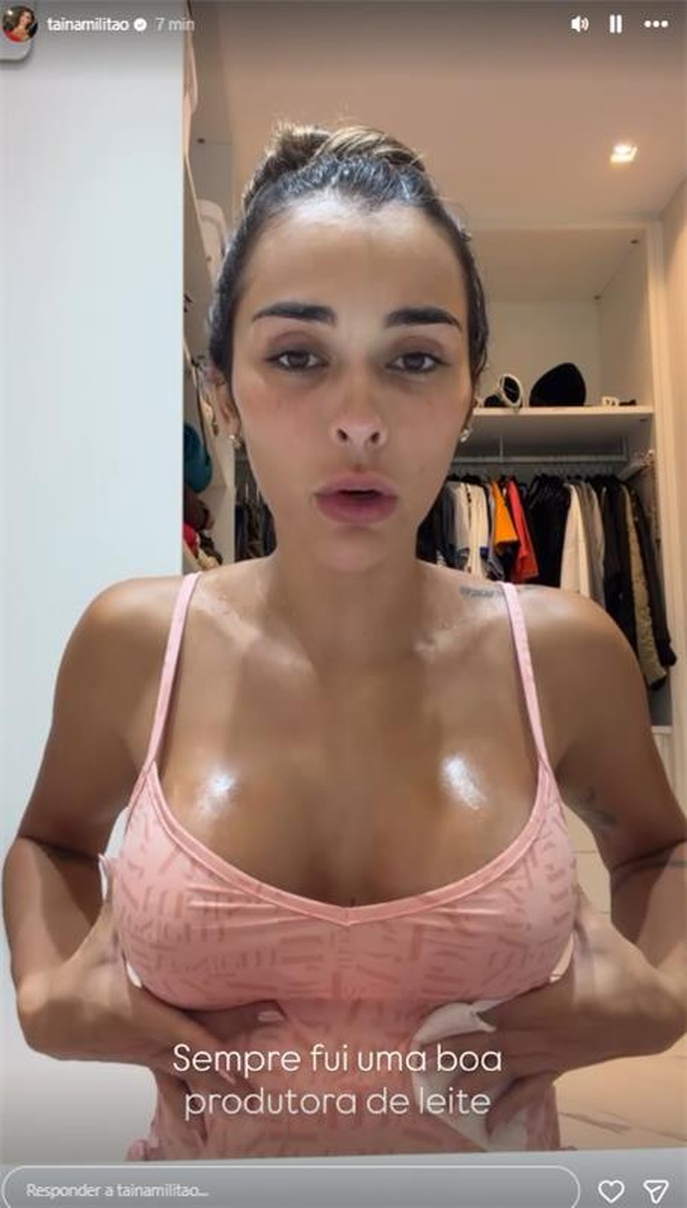 Tainá Militão — Foto: Reprodução/Instagram