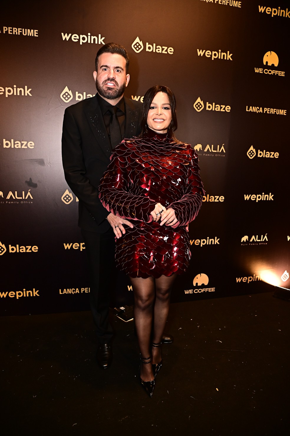 Maraisa e Fernando Mocó em festa de 50 milhões de Virginia Fonseca — Foto: AgNews