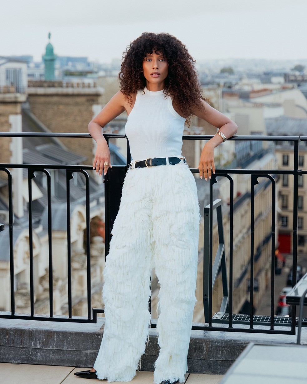 Taís Araujo abre álbum na Semana de Moda de Paris e recebe elogios das famosas — Foto: Instagram