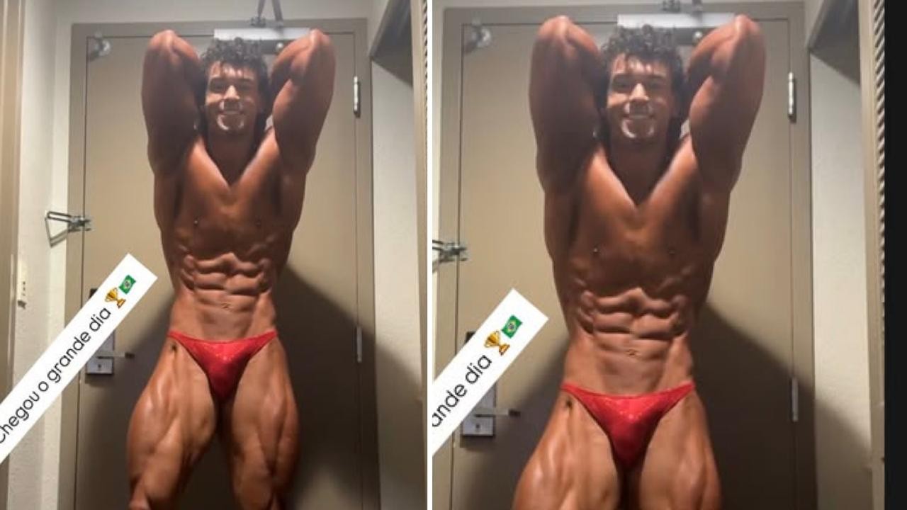 Filho de Carla Perez e Xanddy impressiona com corpo musculoso para campeonato de fisiculturismo