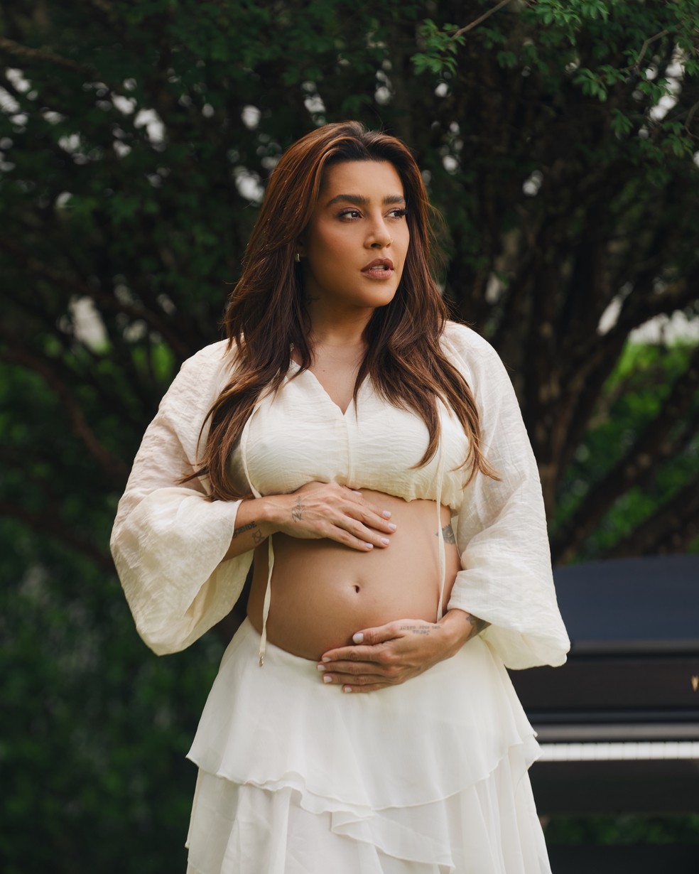 Lauana Prado está grávida de Dom — Foto: Steffany Lima/Divulgação