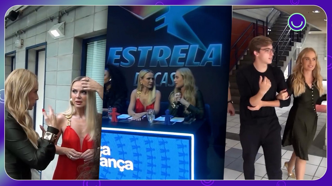 Angélica mostra bastidores de participação no Estrela da Casa com Eliana
