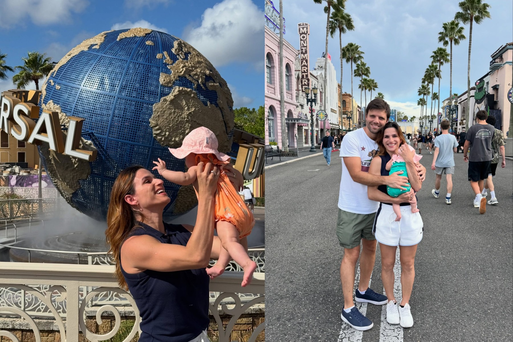 Jade Barbosa mostra cliques de viagem à parque de Orlando com a filha bebê: 'Grata por tudo'