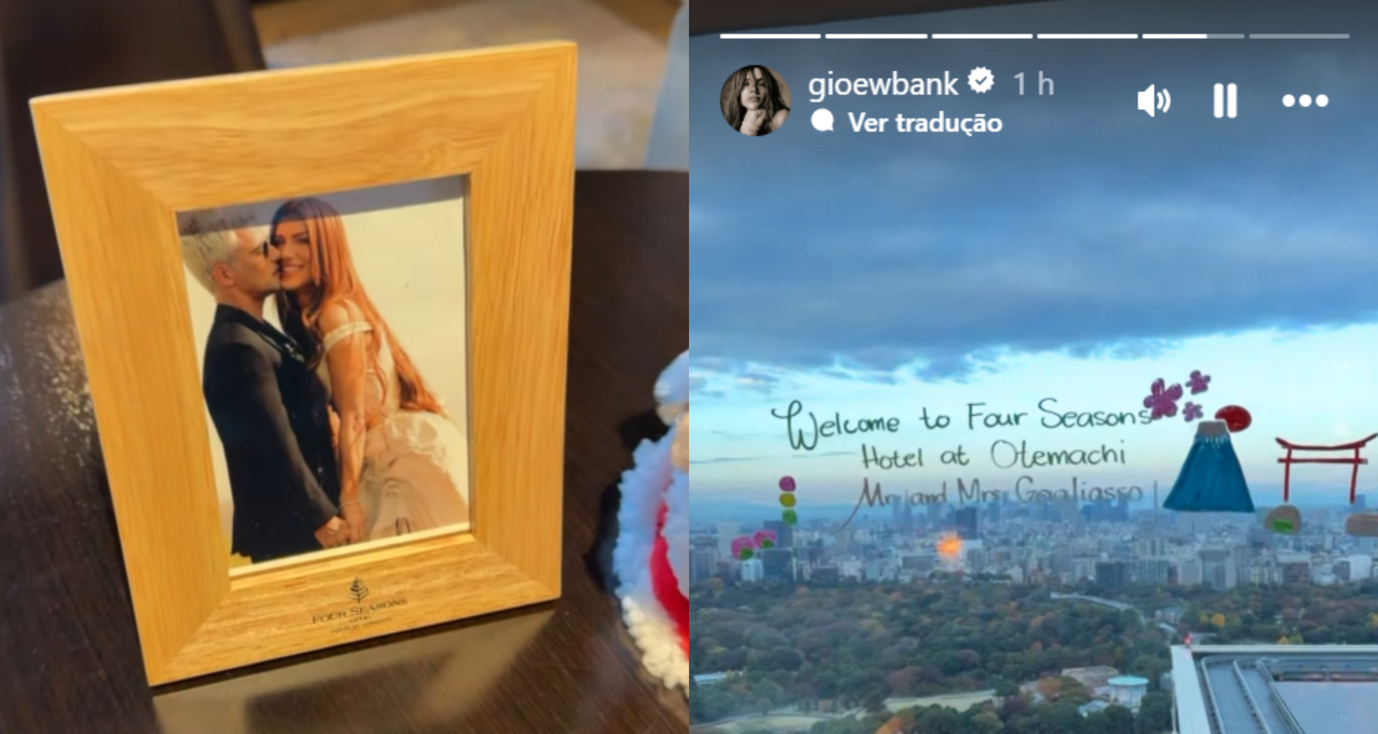 Giovanna Ewbank e Bruno Gagliasso se hospedam em hotel com diária de R$ 20 mil