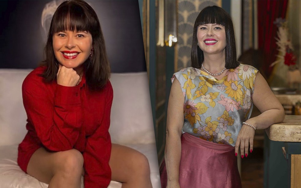 Mariana Bridi celebra volta às novelas após 20 anos longe da TV — Foto: Reprodução Instagram/ Leo Rosário - Globo