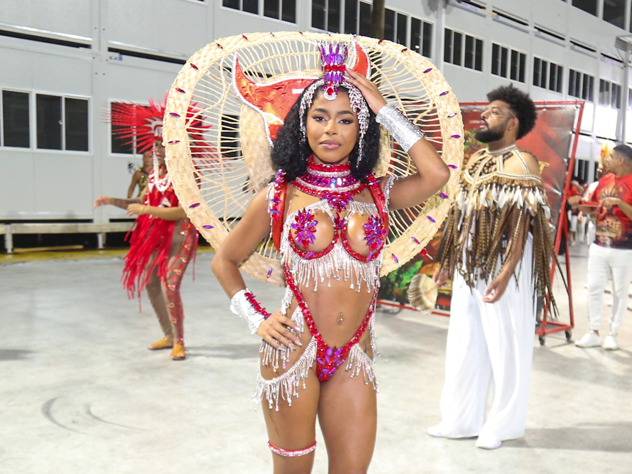 Lorena Maria arrasa em ensaio técnico da Unidos de Padre Miguel