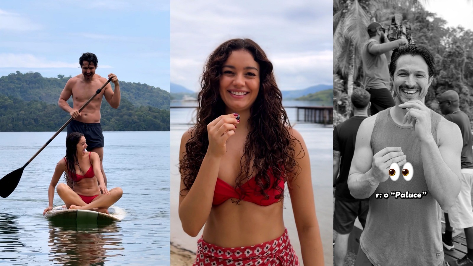 Romulo Estrela dá spoiler da primeira noite de amor de Paulinho e Gerluce em Três Graças