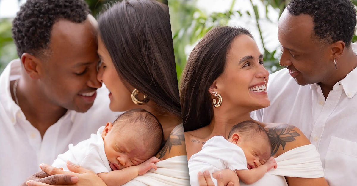 Carol Peixinho celebra um mês de Bento, filho com Thiaguinho: 'Esperamos tanto'