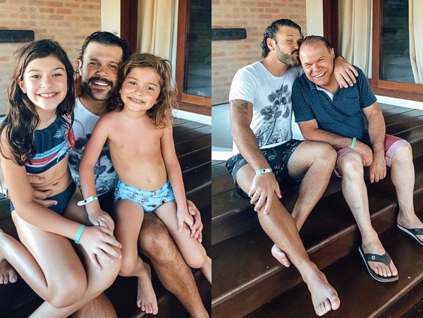 Dia dos Pais: Marcos, da dupla com Belutti, posa em família e fala sobre  paternidade: 'Os três melhores sustos da minha vida' | Famosos | gshow