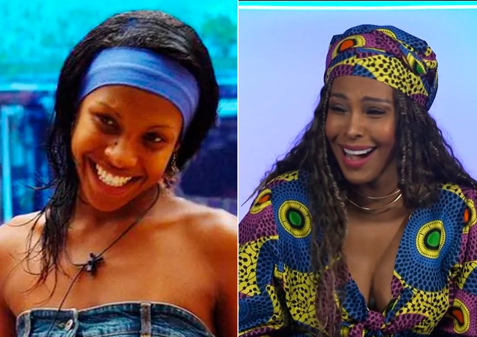 Sol Vega antes e depois &mdash; Foto: Globo
