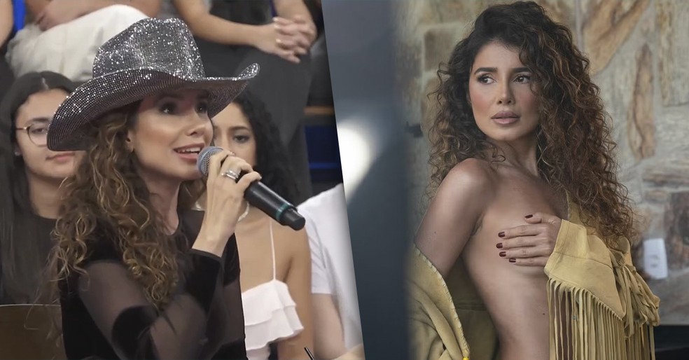Paula Fernandes repercute ensaio sensual — Foto: Globo/Instagram