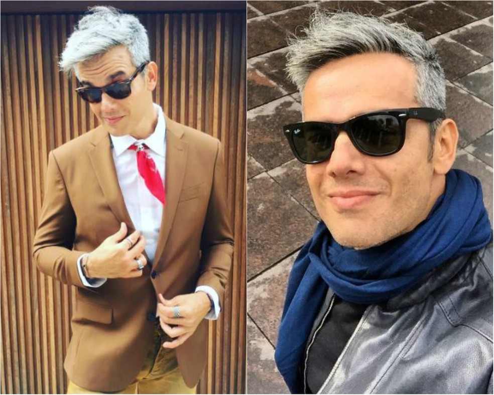 Otaviano Costa fala sobre sucesso dos cabelos grisalhos um