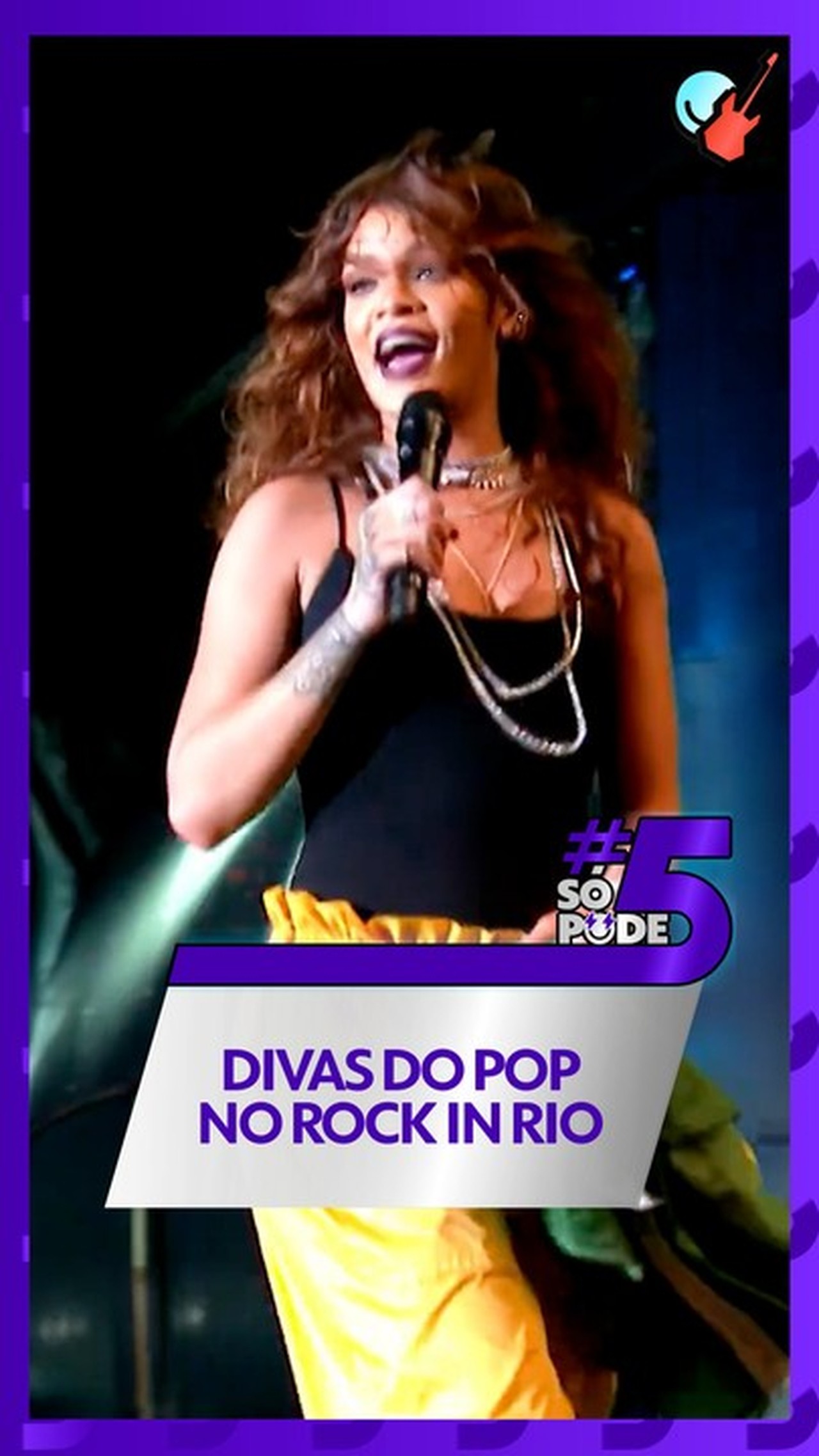 Público vibrando no Rock in Rio