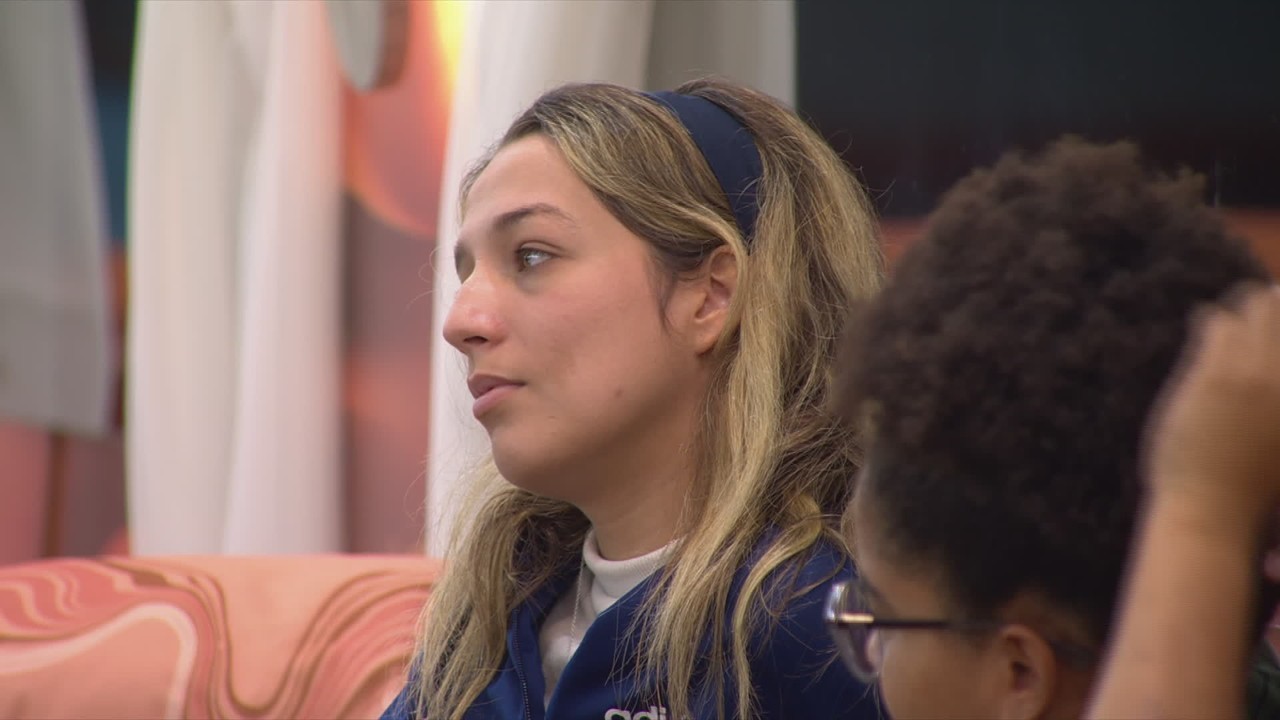 Samira afirma que Jonas contou resultado da Enquete do Líder, e Milena diz: 'Duvido que foi isso'