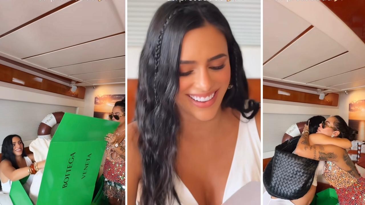 Bruna Biancardi ganha 'mimo' de R$ 27 mil da cunhada Rafaella Santos