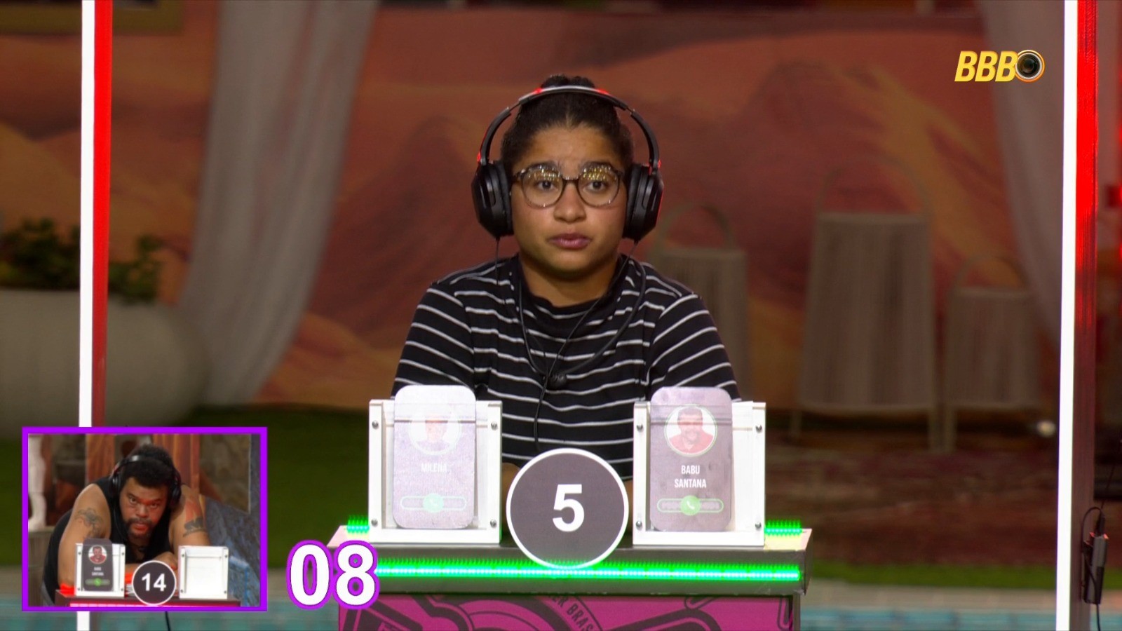 Milena aponta Babu Santana como maior traidor da casa do BBB 26 no Sincerão Linha Direta