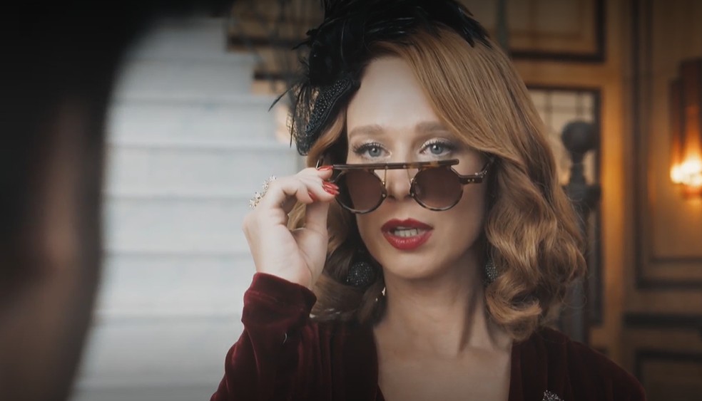 Mariana Ximenes como Gilda, de Amor Perfeito — Foto: TV Globo