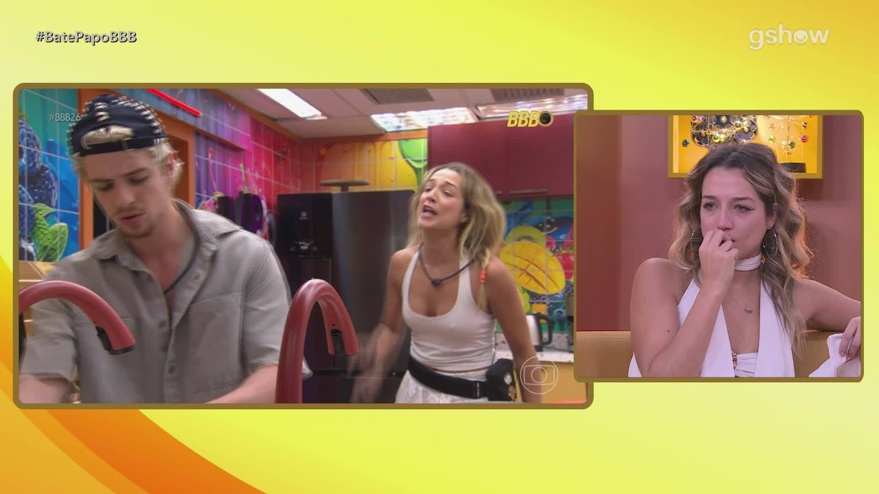 Samira comenta briga com Juliano Floss e assiste ao VAR de mão na barriga do influencer