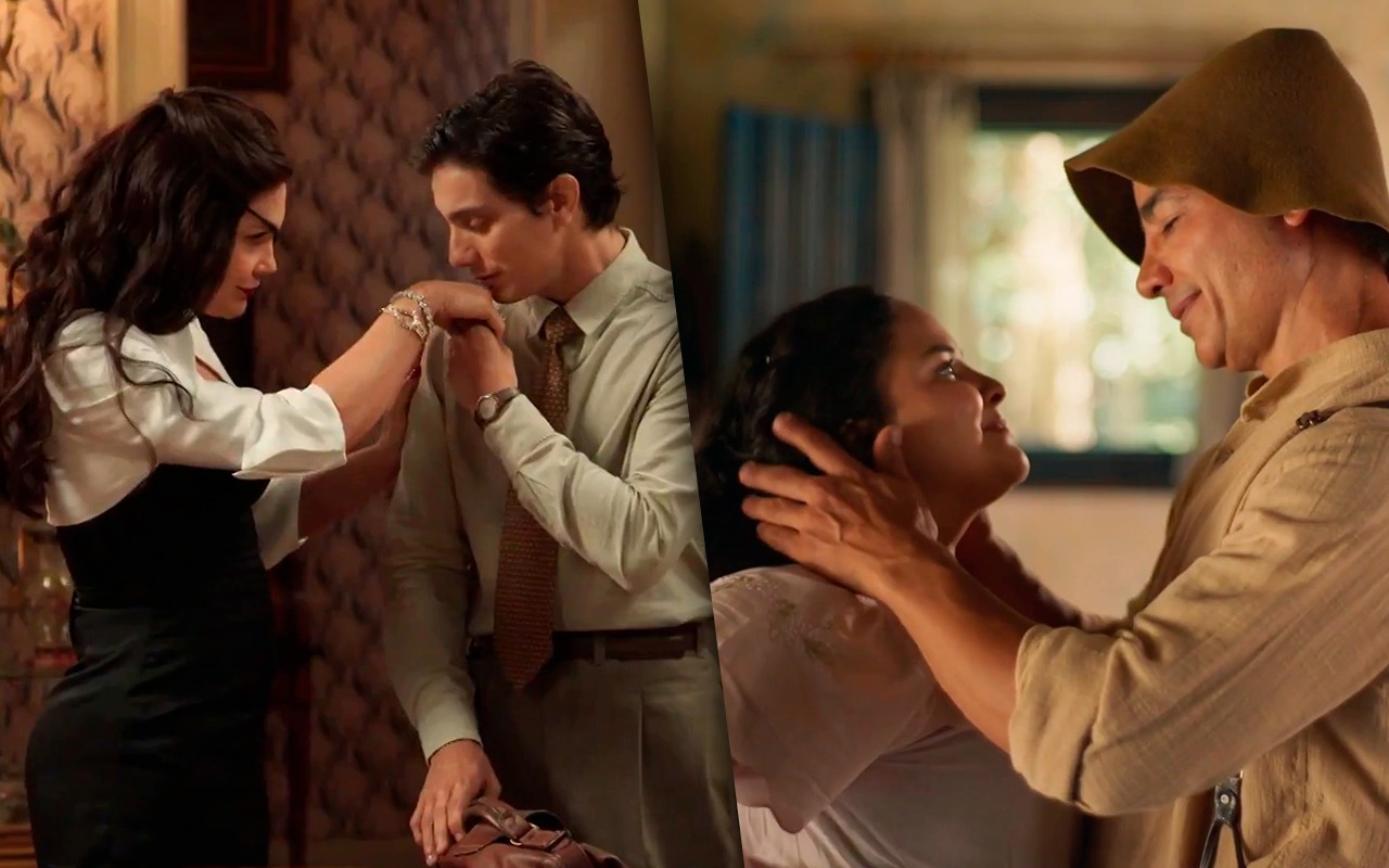 Beijo de Sandra em Túlio e casamento marcam a semana de Êta Mundo Melhor!