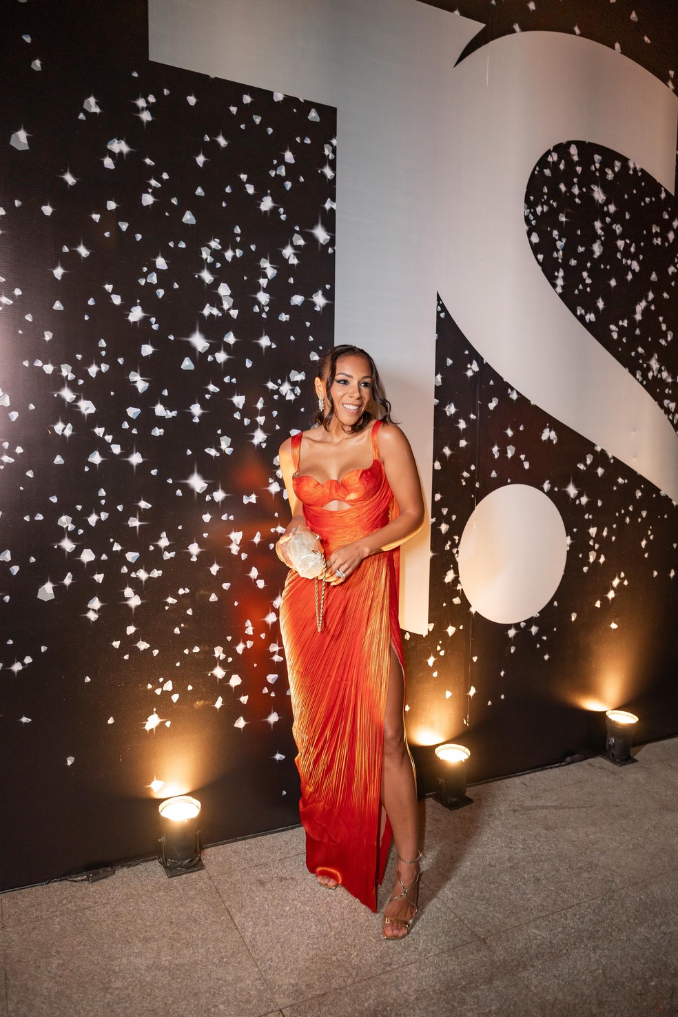 Belle Silva no aniversário de Thiago Silva — Foto: Divulgação