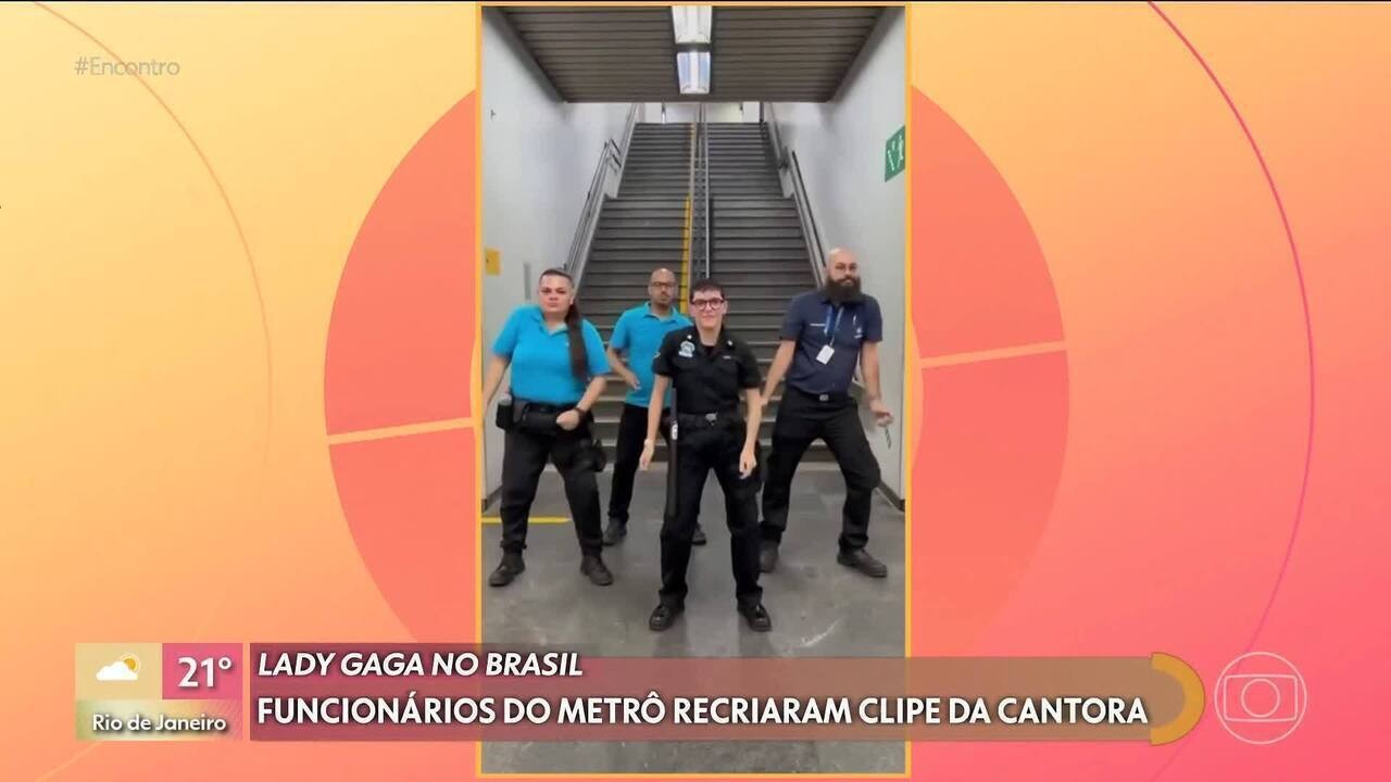 Funcionários do Metrô Viram Sensação com Coreografia de Lady Gaga e Conquistam o Rio
