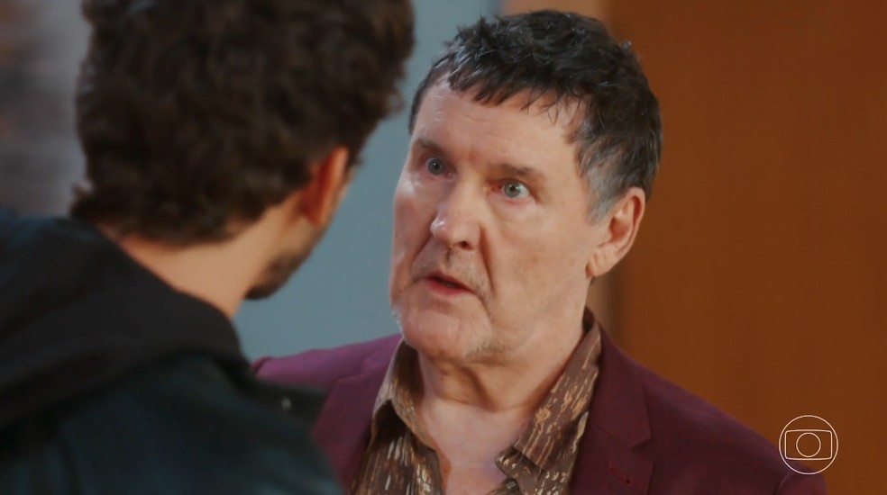 Walmir tenta se explicar e não mostra arrependimento — Foto: Globo