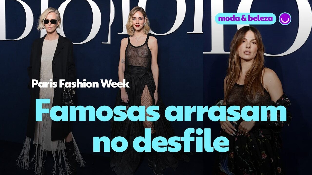Isis Valverde, Charlize Theron e mais famosas arrasam no desfile da ...
