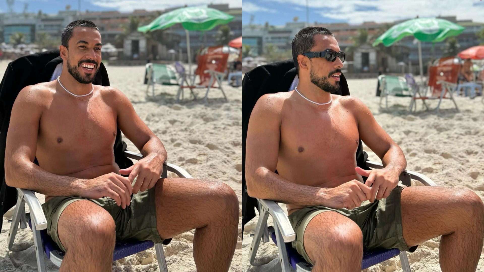 Maike mostra dia de praia no RJ após o BBB 25: 'Estava com saudade'