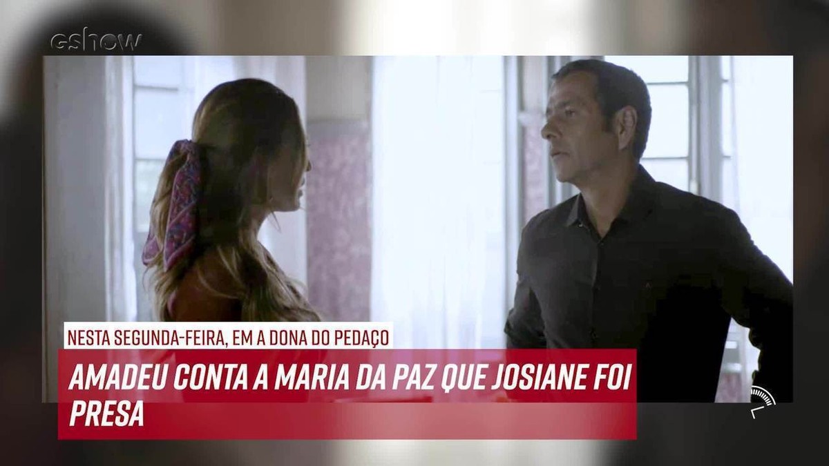 Maria Da Paz Desmaia Quando Descobre Que Josiane Foi Presa Vem Por A Gshow