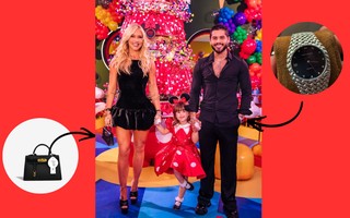Virginia e Zé Felipe: bolsa e relógio usados na festa da filha somam quase R$ 700 mil