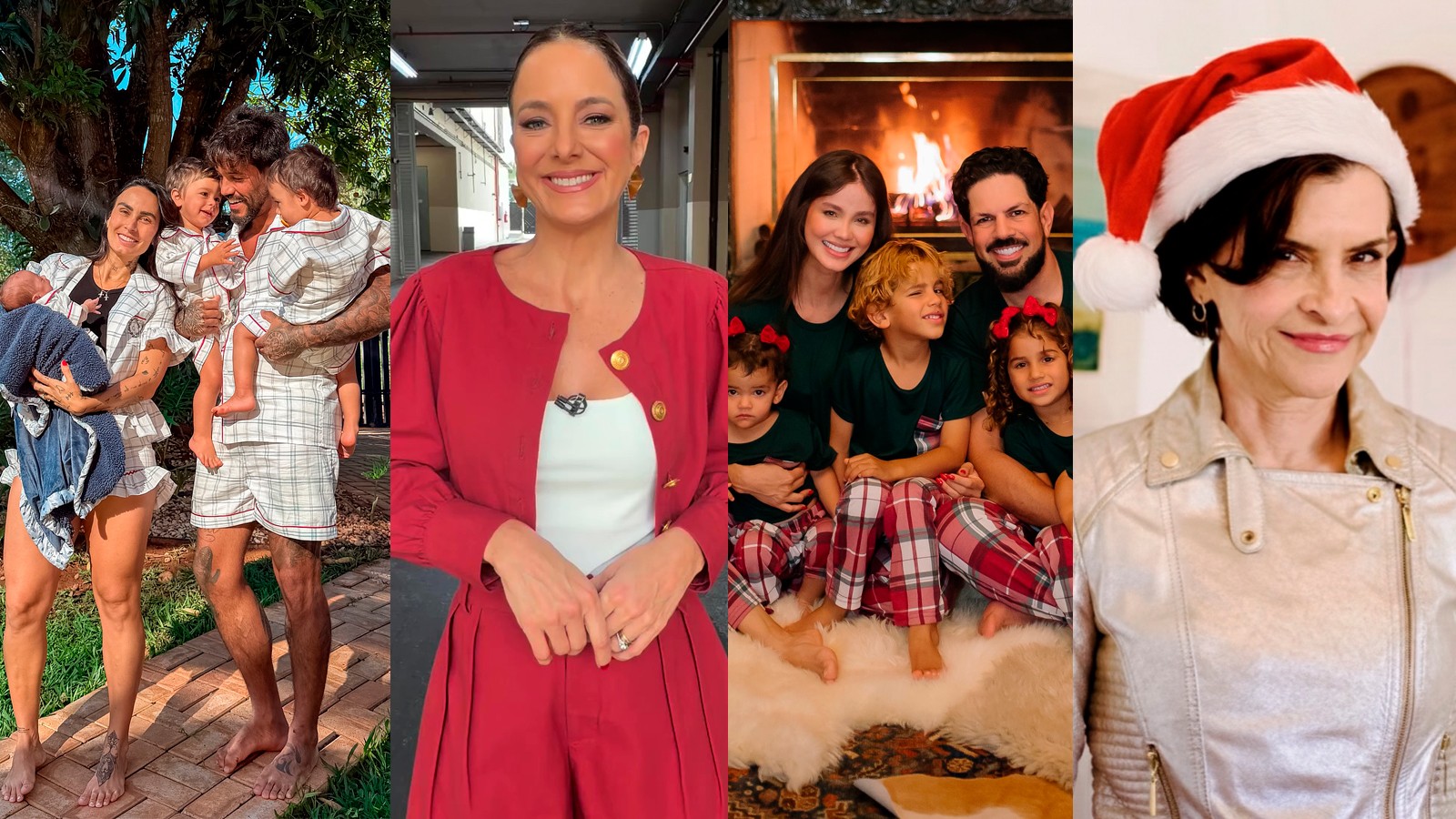 Na véspera de Natal, famosos adiantam mensagem nas redes sociais celebrando a data