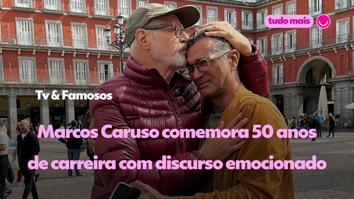 Marcos Caruso celebra 50 anos de carreira