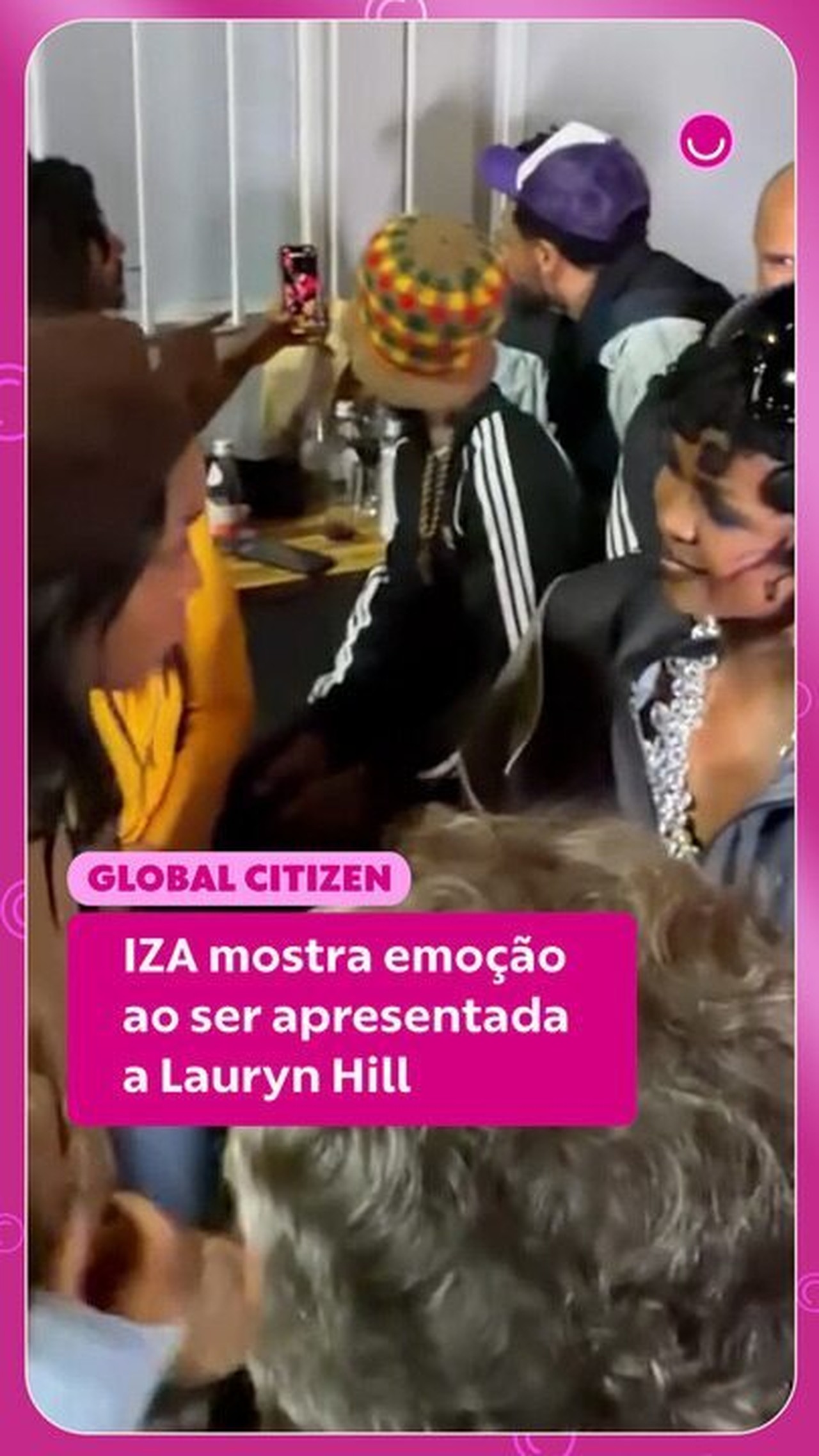 IZA posa com Lauryn Hill e fala da emoção após show: 'Tô boba até agora'