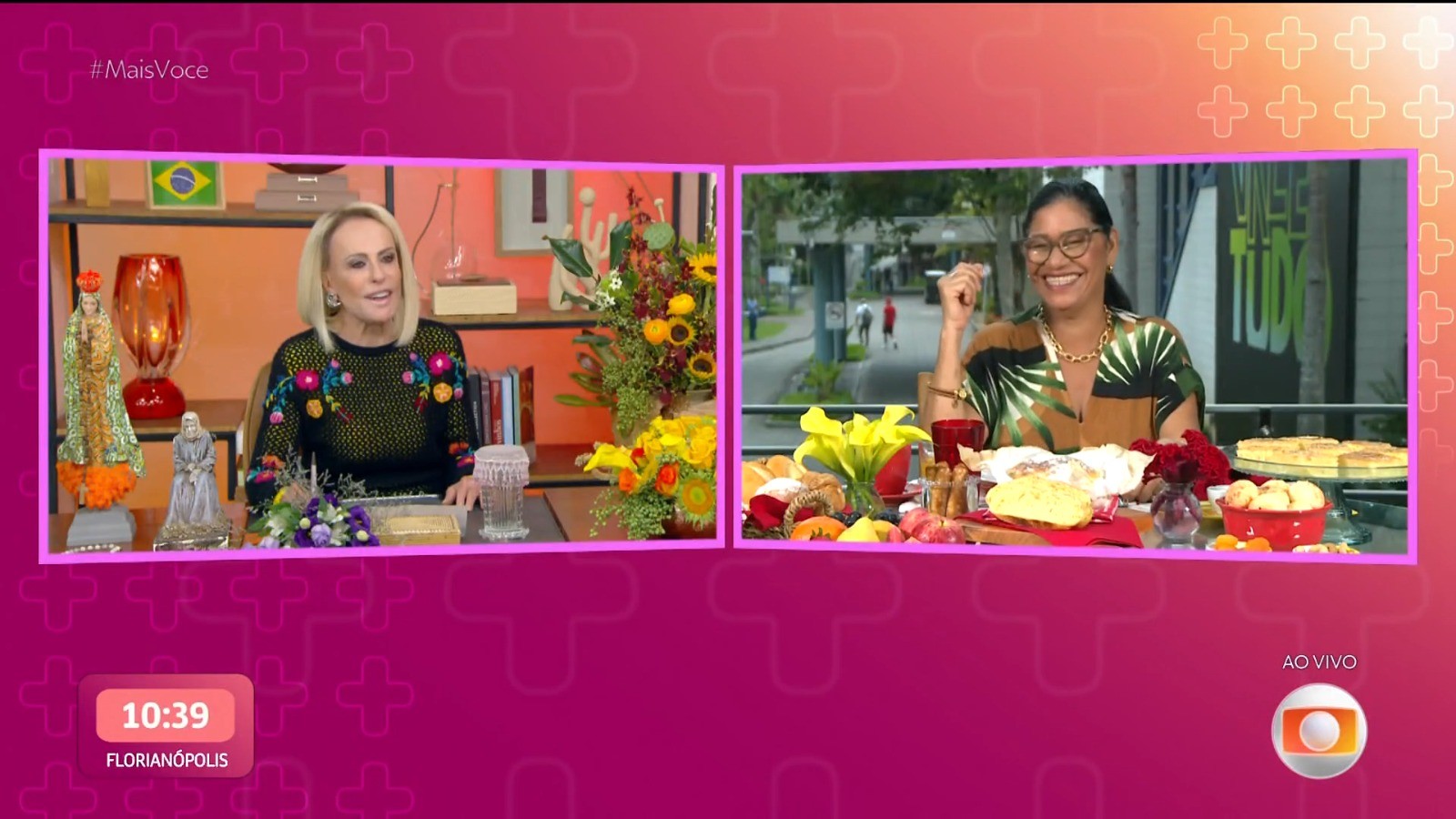 Delma toma café da manhã com Ana Maria Braga após Eliminação do BBB 25