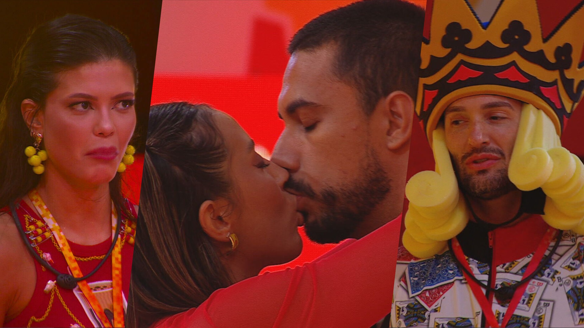 Resumo BBB 25 de hoje: madrugada tem beijos de Renata e Maike, Giovanna citada e críticas de Diego Hypolito